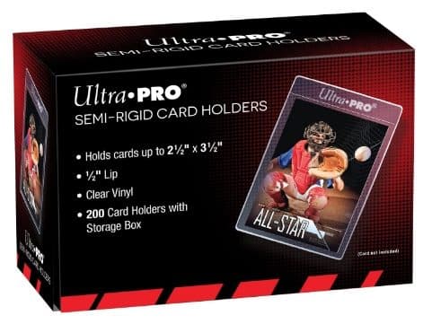 ULTRA PRO Semi-Rigid Card Holder for Standard Size Cards - 074427811501
