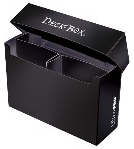 ULTRA PRO Oversized Deck Box 3 Compartment - Black - 074427824877