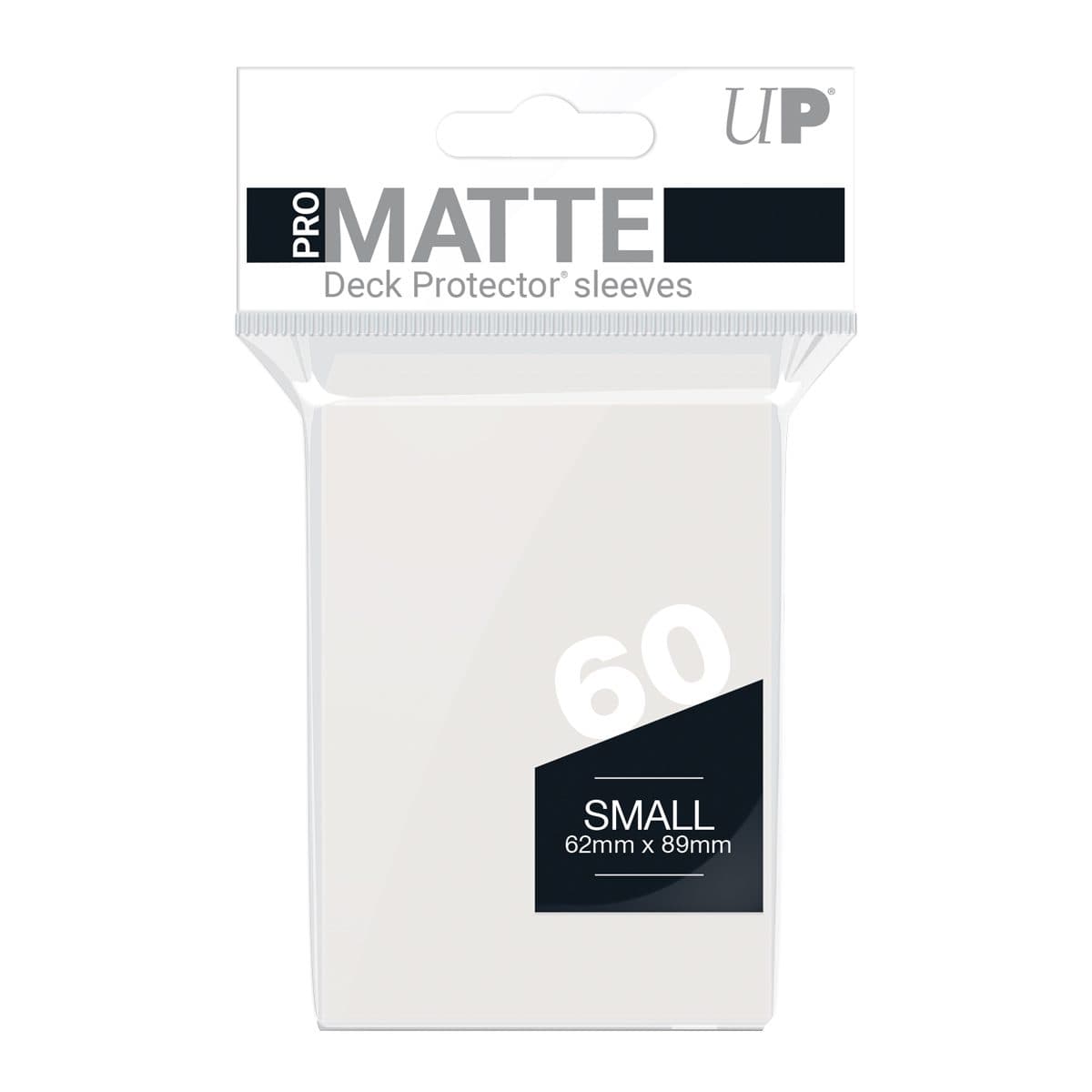 ULTRA PRO 60 Deck Protector Sleeves PRO-Matte Small - Clear - 074427844912