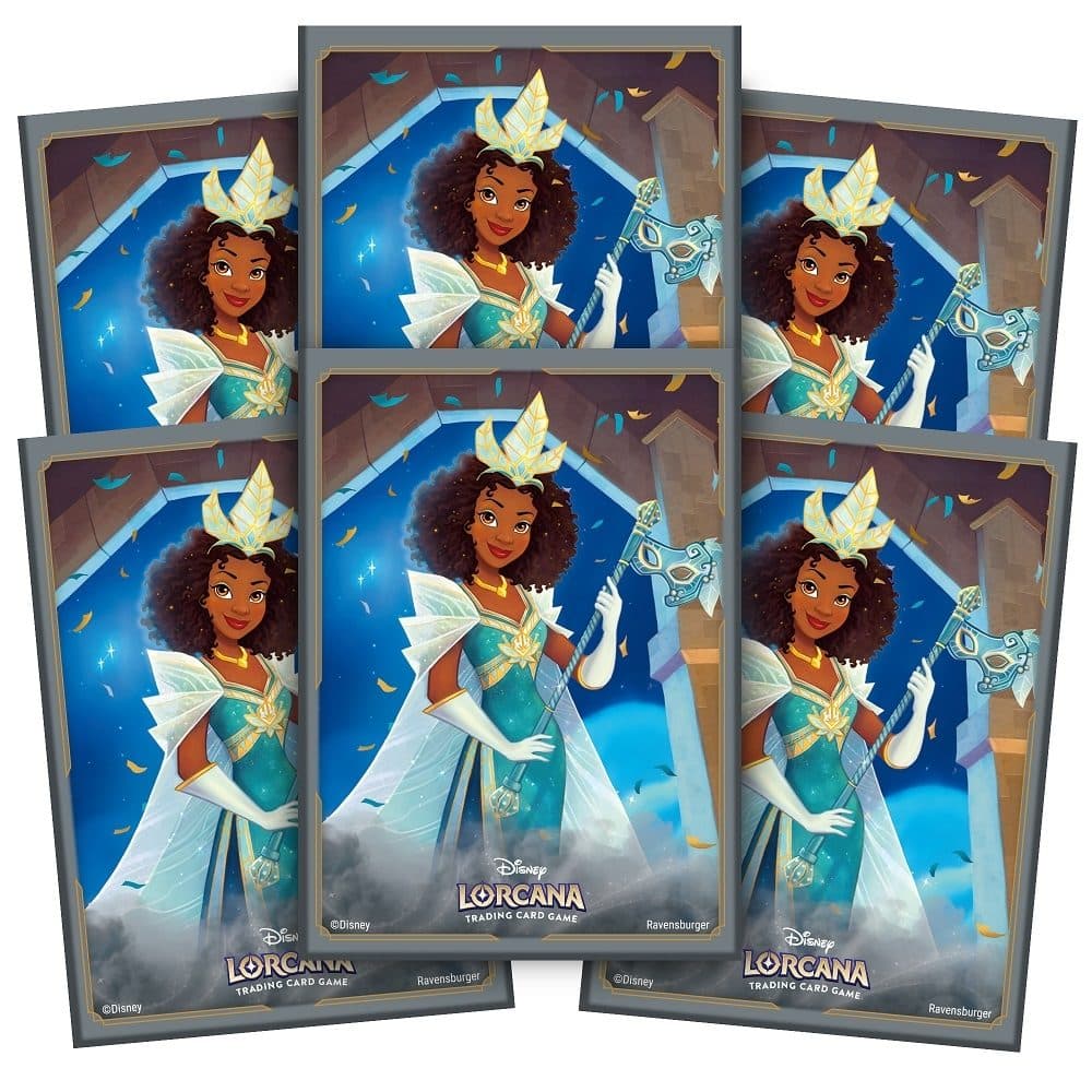 RAVENSBURGER Disney: Lorcana - Set 5 Cieli Scintillanti - 65 Bustine Protettive - Tiana - - Ravensburger TCG 4050368984036