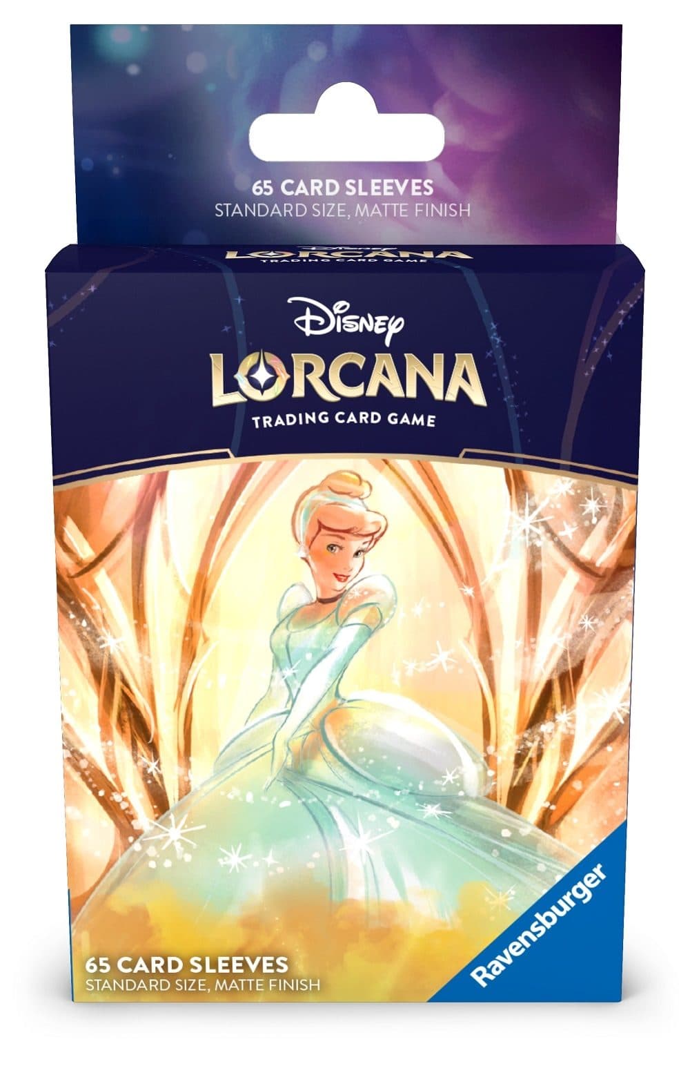 RAVENSBURGER Disney: Lorcana - Set 7 L’Isola di Archazia - 65 Bustine Protettive - Cinderella - Ravensburger TCG 4050368985293