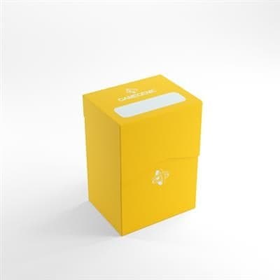 GAMEGENIC - Deck Holder 80+ Yellow - 4251715401590