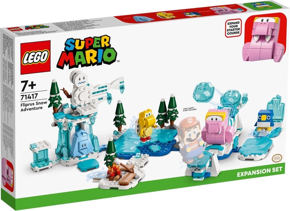 LEGO 71417 SUPER MARIO - Pack di espansione Avventura sulla neve di Tricherino - 5702017415703