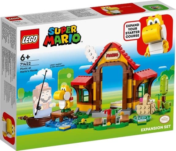 LEGO 71422 SUPER MARIO - Pack di espansione picnic alla casa di Mario - 5702017415741