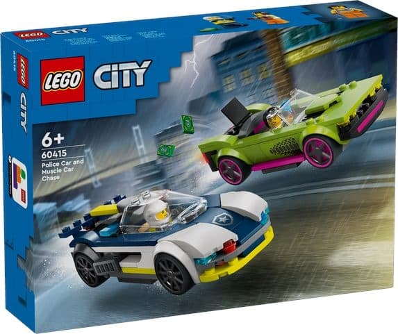 LEGO 60415 Inseguimento della macchina da corsa - 5702017583679