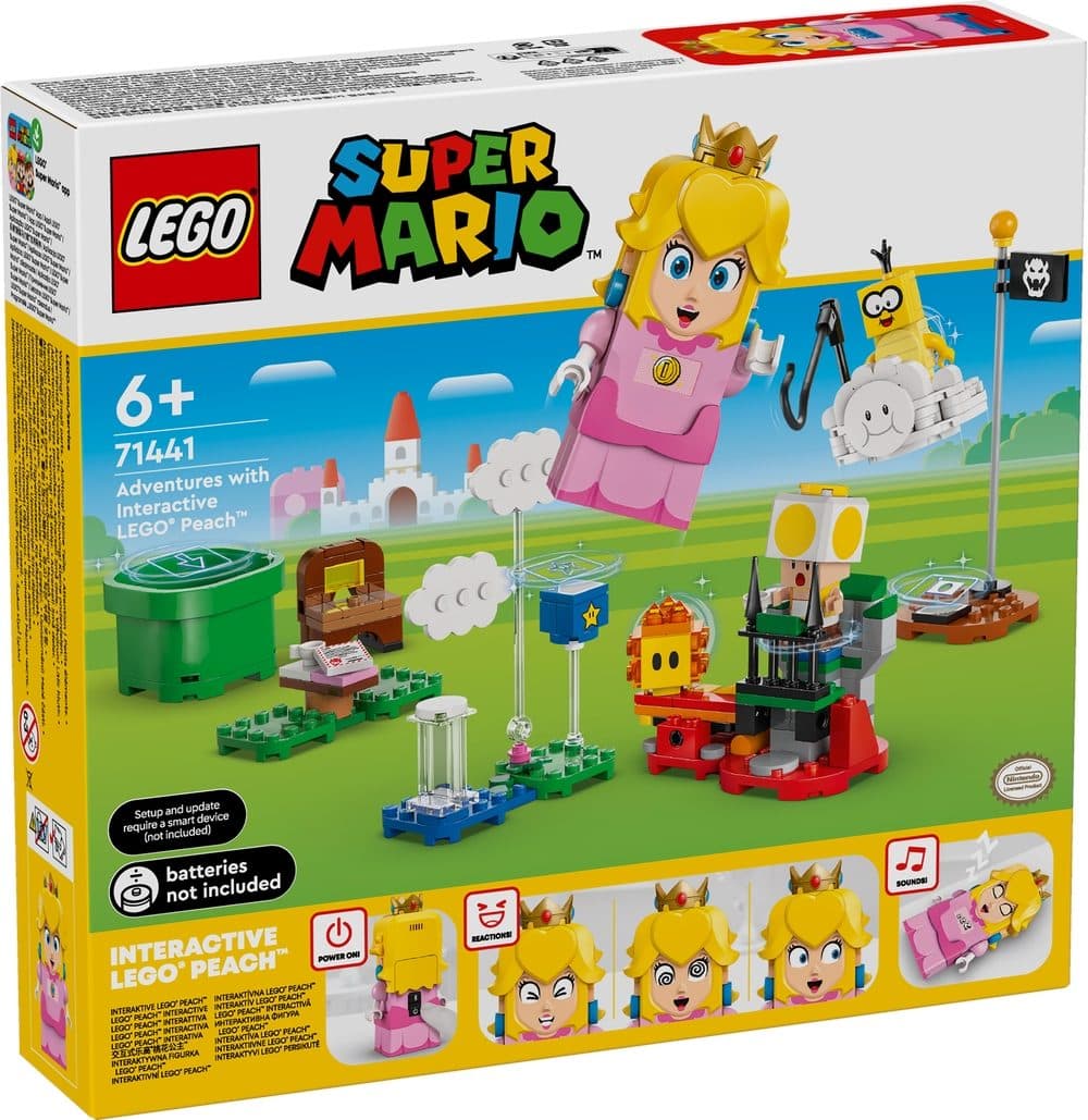 LEGO 71441 SUPER MARIO - Avventure di LEGO Peach interattiva - 5702017595658