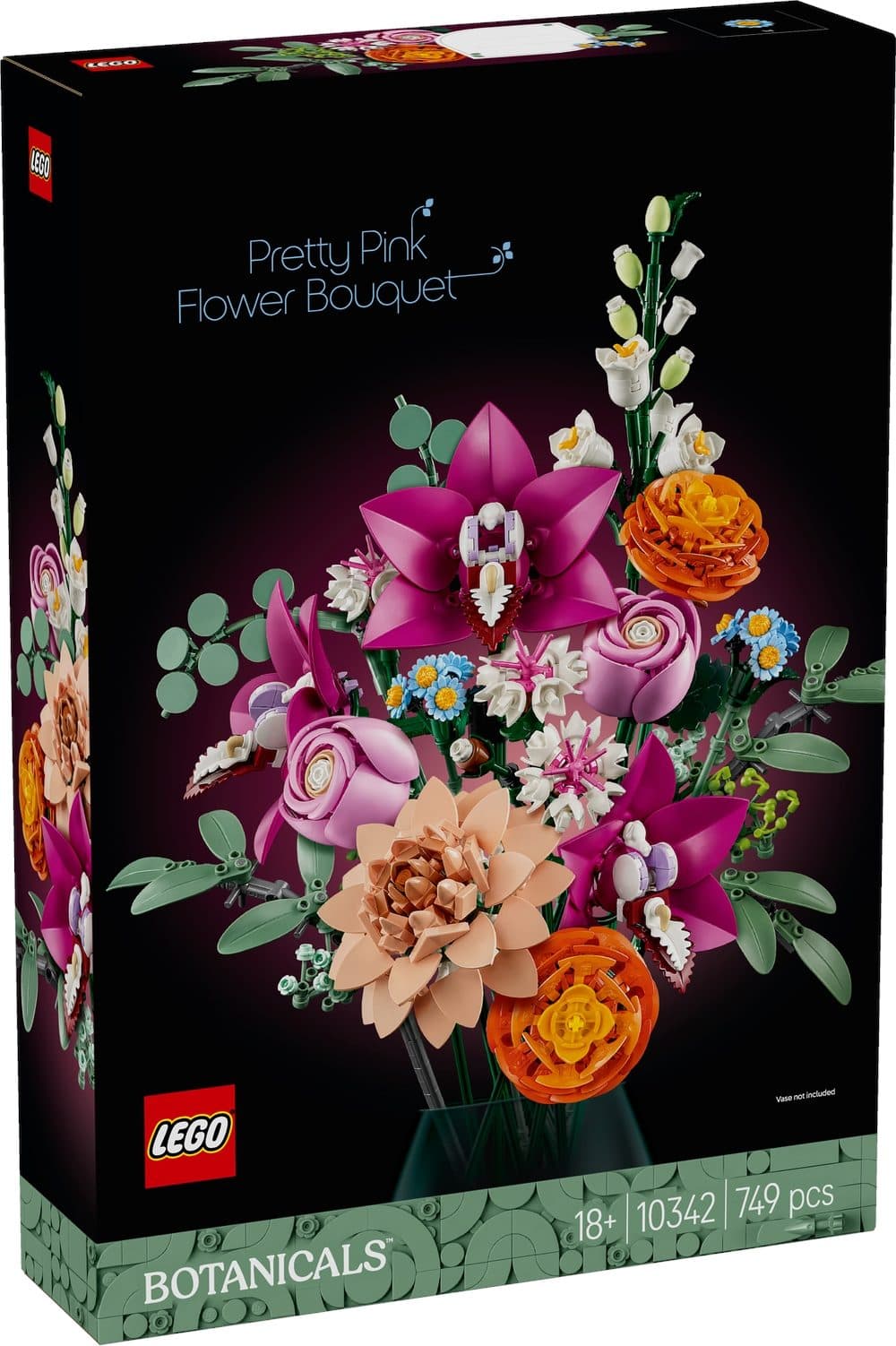 LEGO 10342 BOTANICALS - Bouquet di fiori rosa - 5702017812540