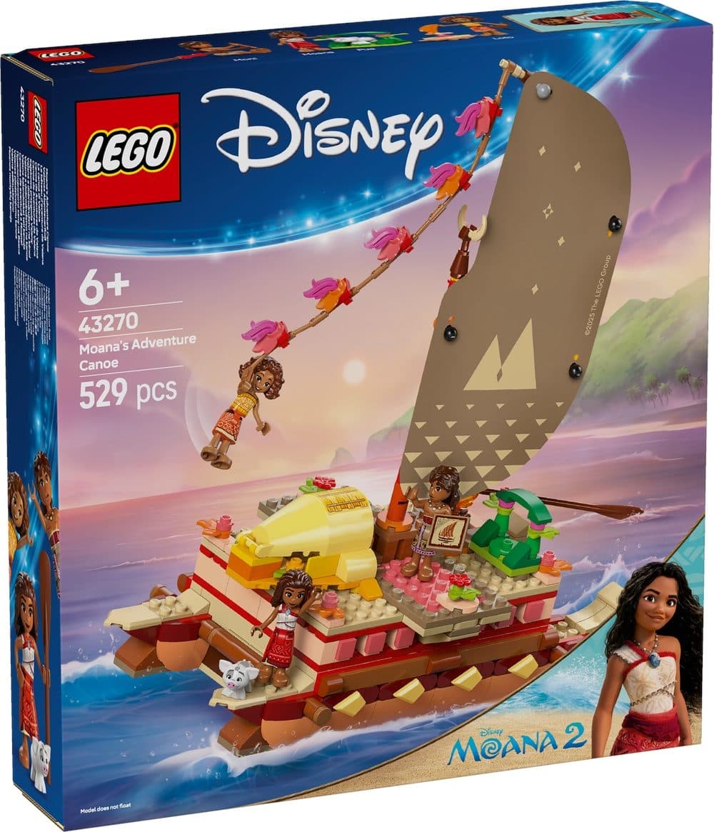 LEGO 43270 DISNEY - La canoa di Vaiana - 5702017814599