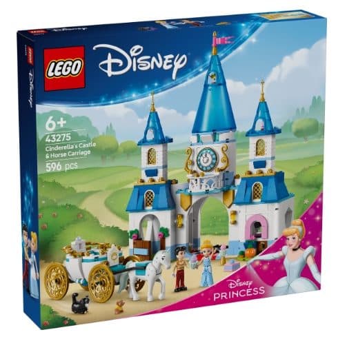 LEGO 43275 DISNEY - Castello e carrozza di Cenerentola - 5702017814636