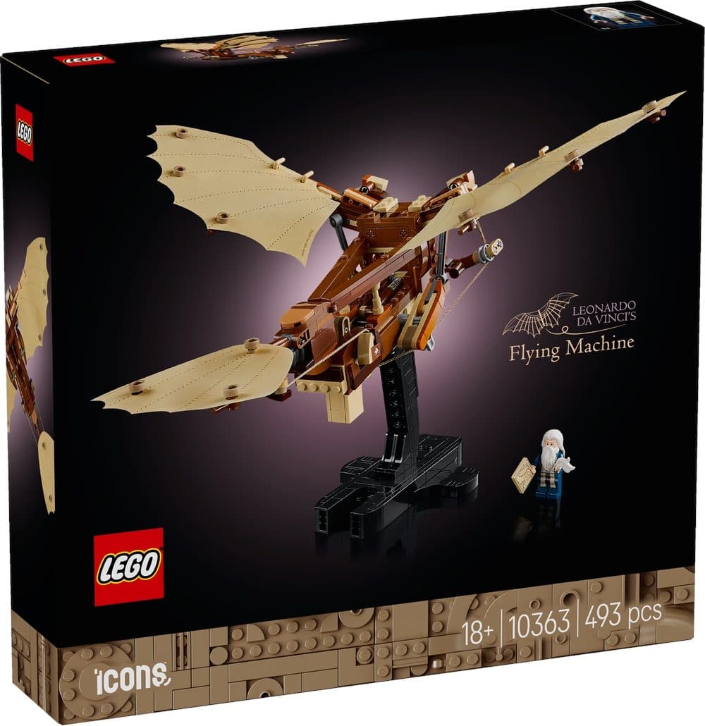 LEGO 10363 ICONS - Macchina volante di Leonardo da Vinci - 5702017815893