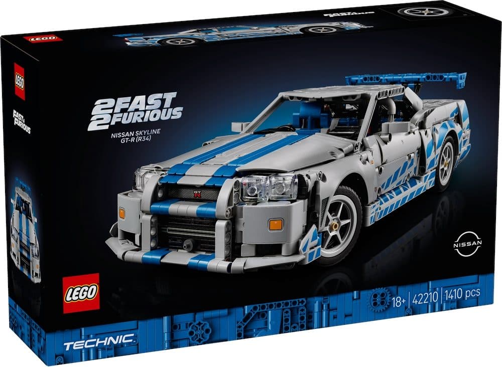 LEGO 42210 TECHNIC - Auto Nissan Skyline GT-R (R34) 2 Fast 2 Furious - 5702017816333