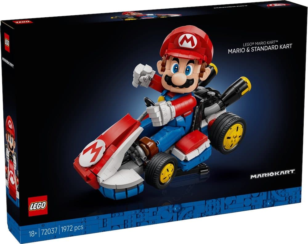 LEGO 72037 SUPER MARIO - Mario Kart: Mario e Kart standard - 5702017816548
