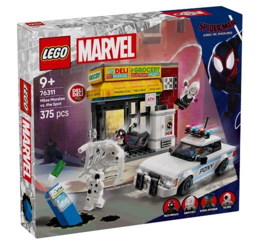LEGO 76311 SUPER HEROES MARVEL - Spider-Verse: Miles Morales contro la Macchia - 5702017817842