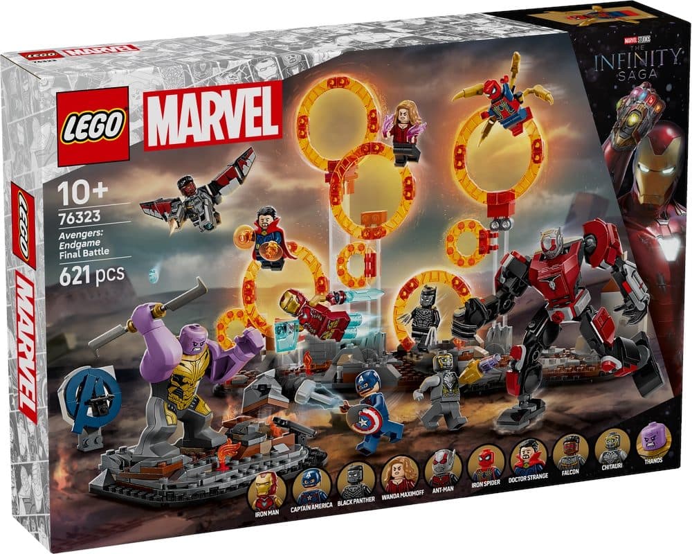 LEGO 76323 SUPER HEROES MARVEL - Avengers: Endgame La battaglia finale - 5702017817958