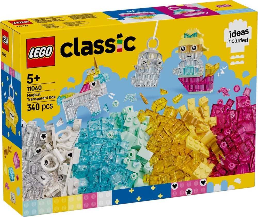 LEGO 11040 CLASSIC - Scatola magica trasparente - 5702017822211
