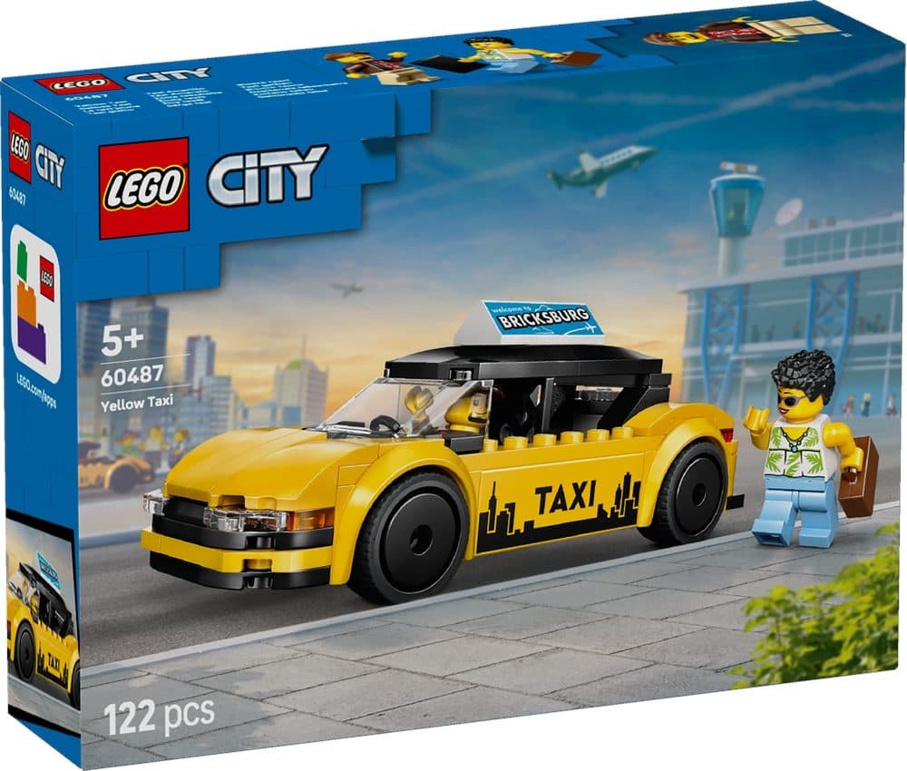 LEGO 60487 City - Taxi giallo - 5702018031926