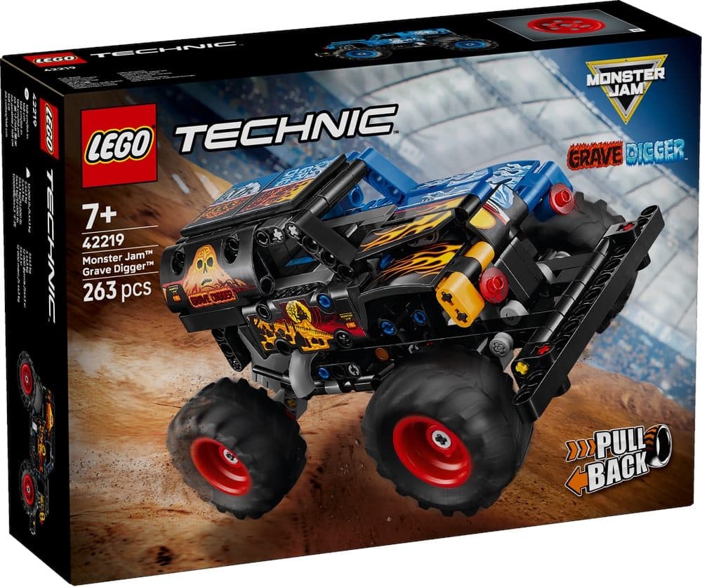 LEGO 42219 TECHNIC - Monster Jam Grave Digger Fuoco e Ghiaccio - 5702018035023