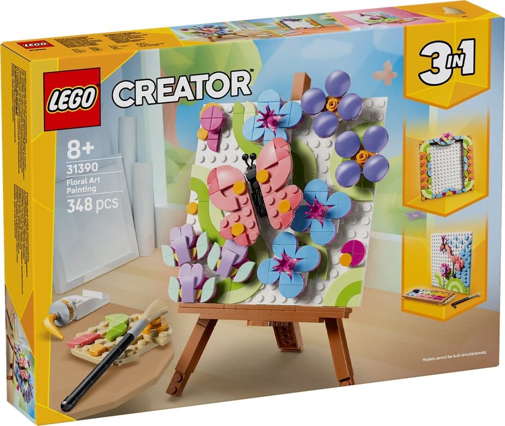 LEGO 31390 CREATOR - Dipinto floreale decorativo - 5702018054833