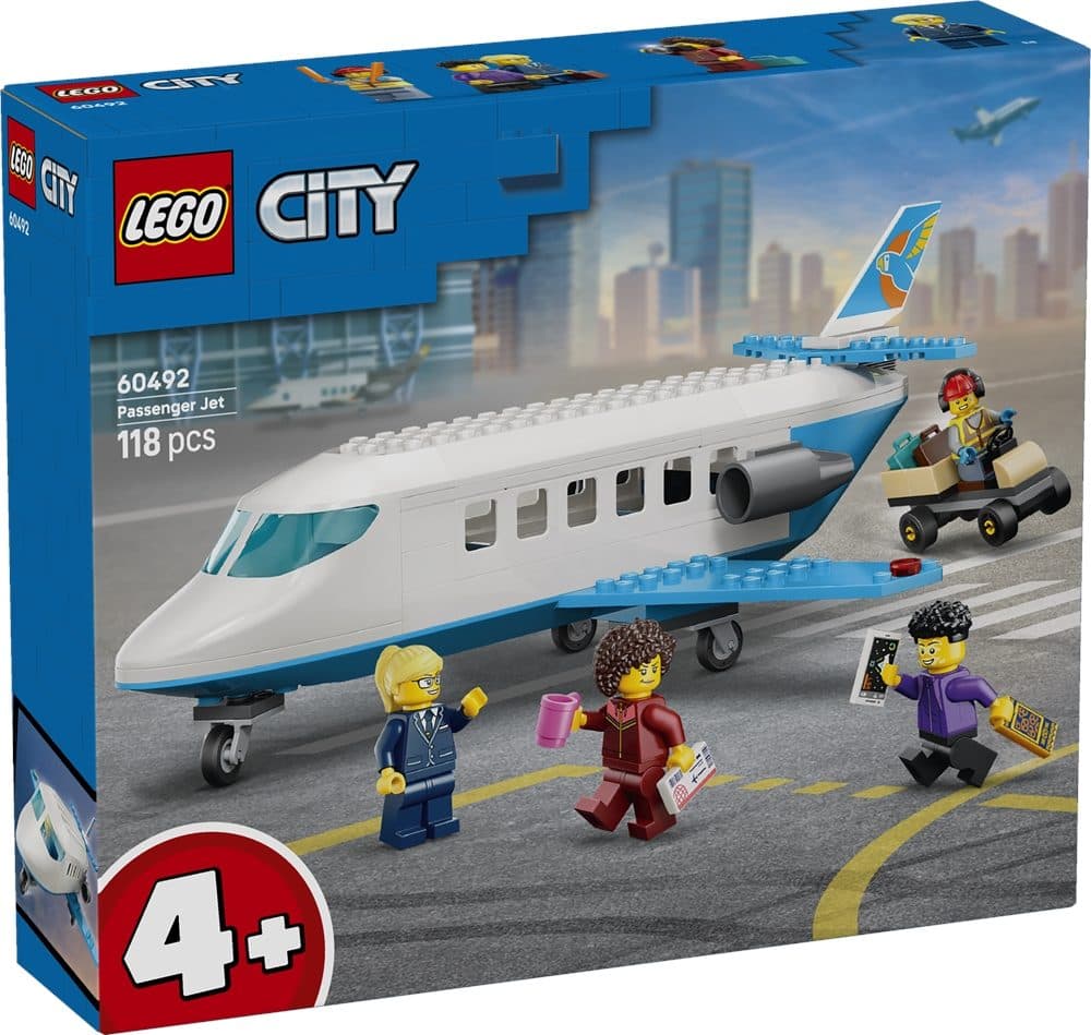 LEGO 60492 CITY - Jet passeggeri - 5702018056837