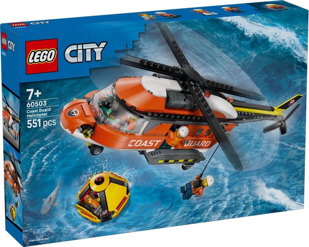LEGO 60503 CITY - Elicottero della Guardia Costiera - 5702018056936