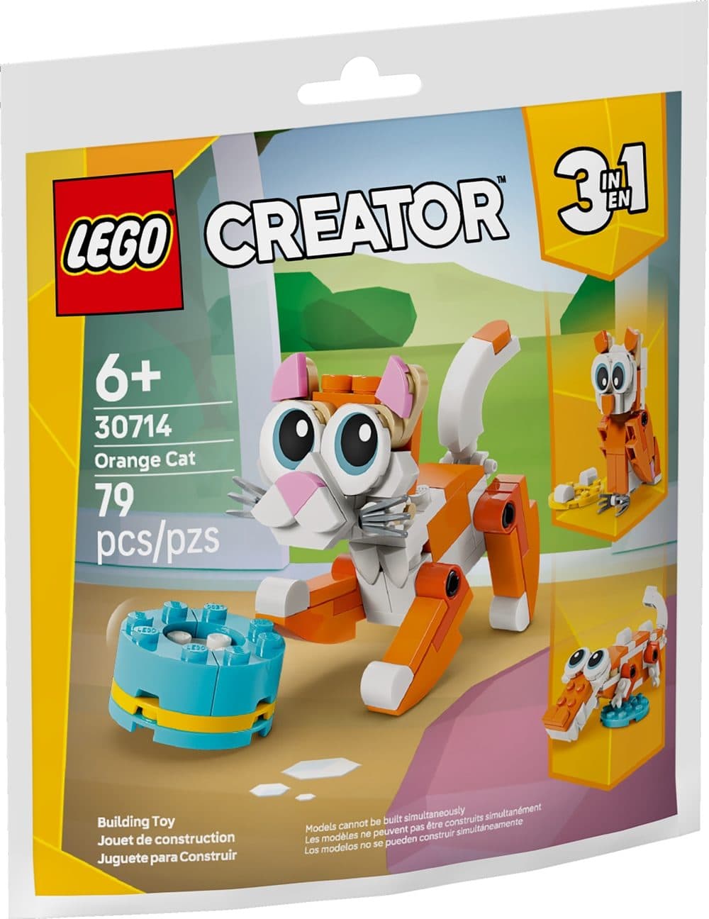 LEGO 30714 CREATOR - Gatto arancione - 5702018058060
