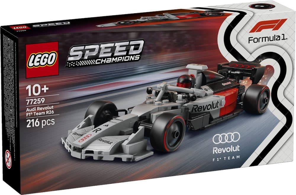 LEGO 77259 SPEED CHAMPIONS - Auto da corsa Audi Revolut F1 Team R26 - 5702018068373