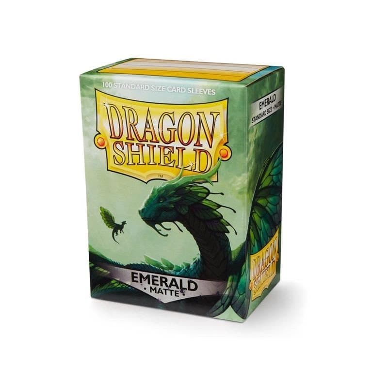 DRAGON SHIELD Standard Sleeves - Matte Emerald (100 Sleeves) - 5706569110369