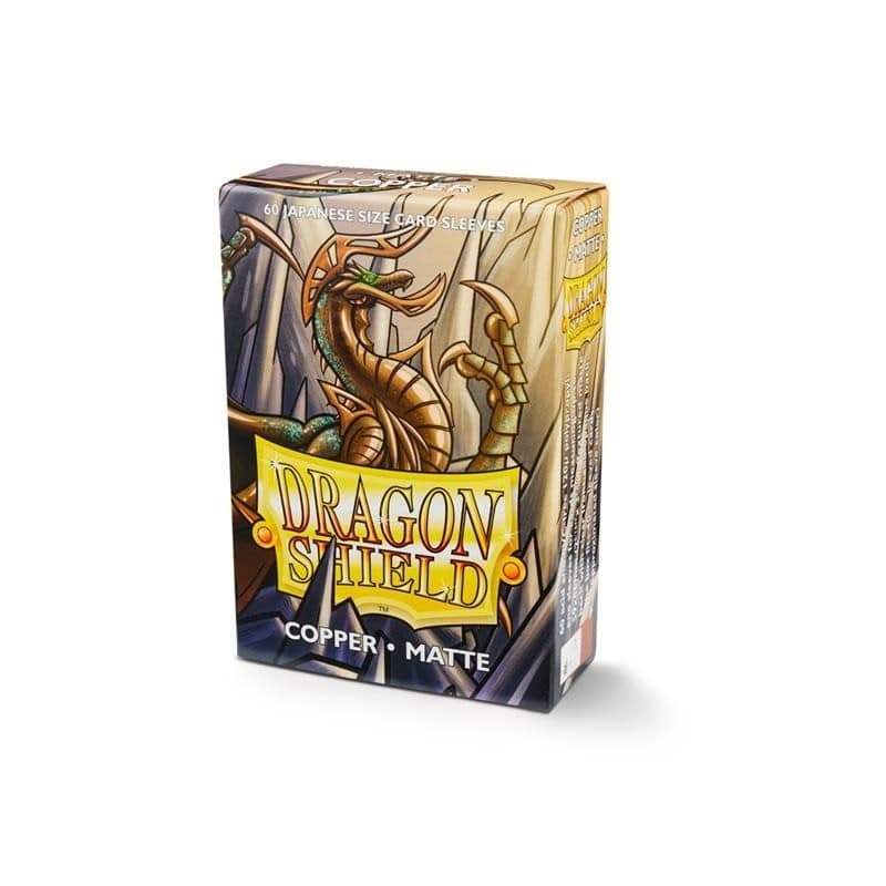 DRAGON SHIELD Small Sleeves - Japanese Matte Copper (60 Sleeves) - 5706569111168