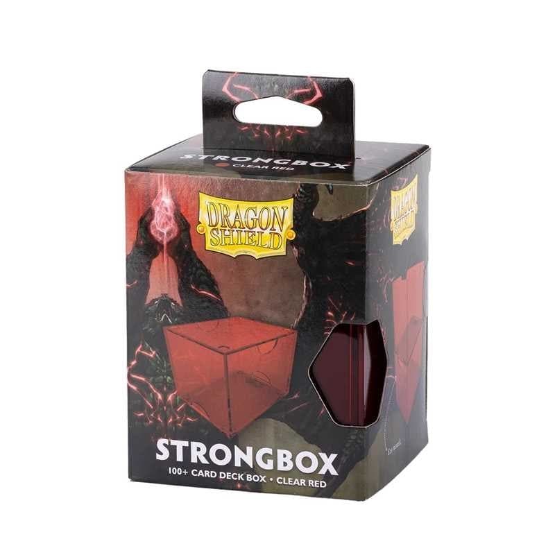 DRAGON SHIELD Strongbox - Clear Red - 5706569190033