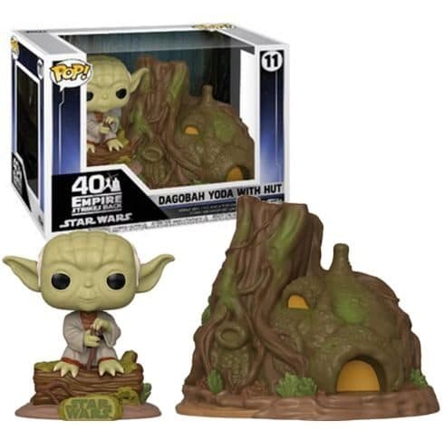 FUNKO POP Star Wars: Town - 11 Yoda's Hut (DAMAGED BOX) - 889698467650D