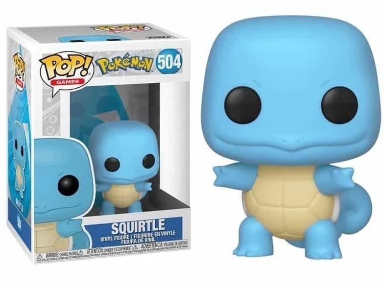 FUNKO POP Pokemon - 504 Squirtle 9 cm (DAMAGED BOX) - 889698504027D