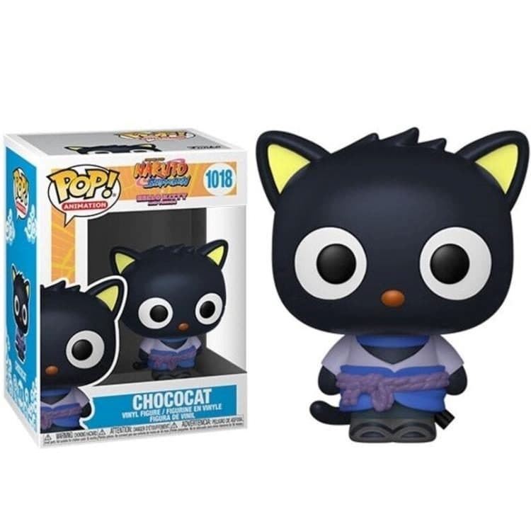 FUNKO POP Animation: Naruto Shippuden x Hello Kitty - 1018 Chococat (Exclusive) 9cm - 889698567596