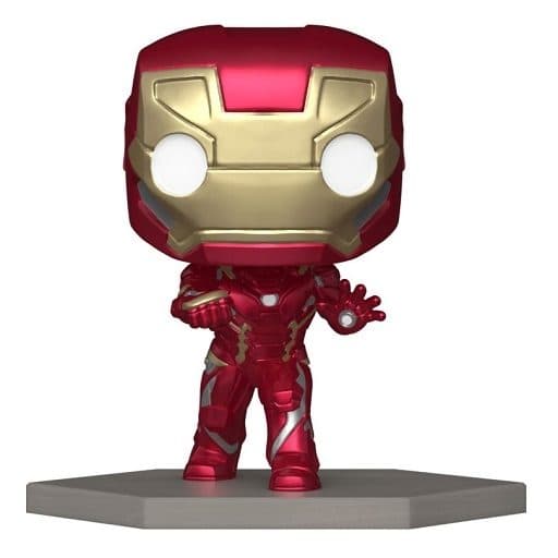 FUNKO POP Marvel: Civil War Build a Scene - 1153 Iron Man (Exclusive) 9 cm - 889698700986