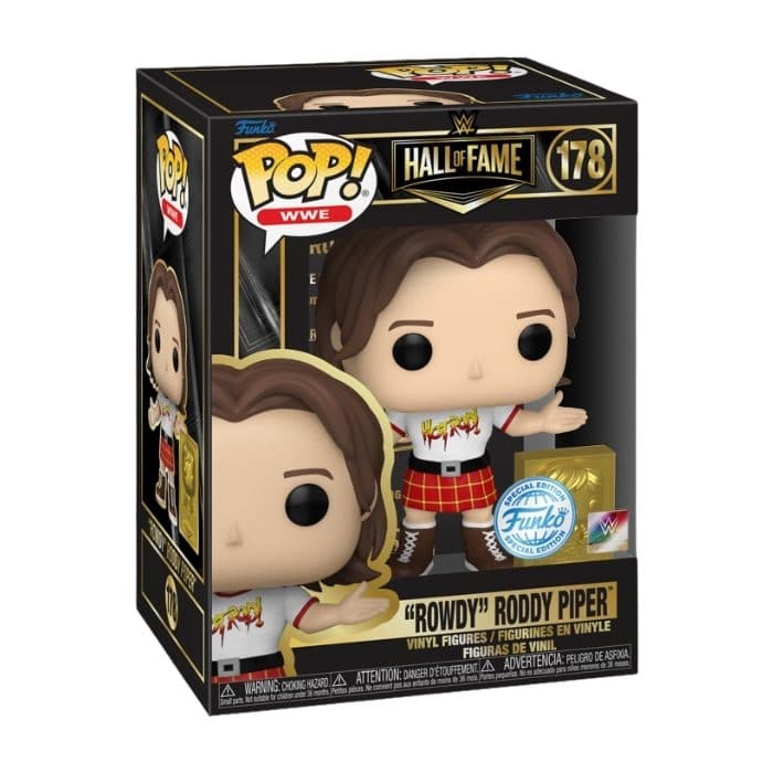 FUNKO POP WWE - 178 Rowdy Roddy Piper (Exclusive) 9 cm - 889698746021