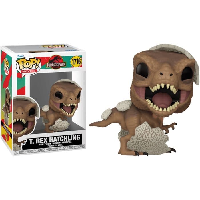 FUNKO POP Movies: Jurassic Park Hatchling - Tyrannosaurus Rex 9 cm - 889698759861