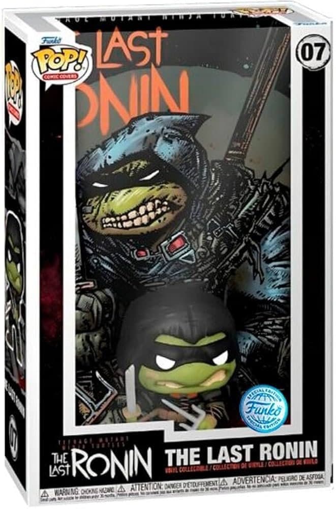 FUNKO POP Comics Covers: Teenage Mutant Ninja Turtles - 07 Last Ronin (Exclusive) 9 cm (DAMAGED BOX) - 889698767804D