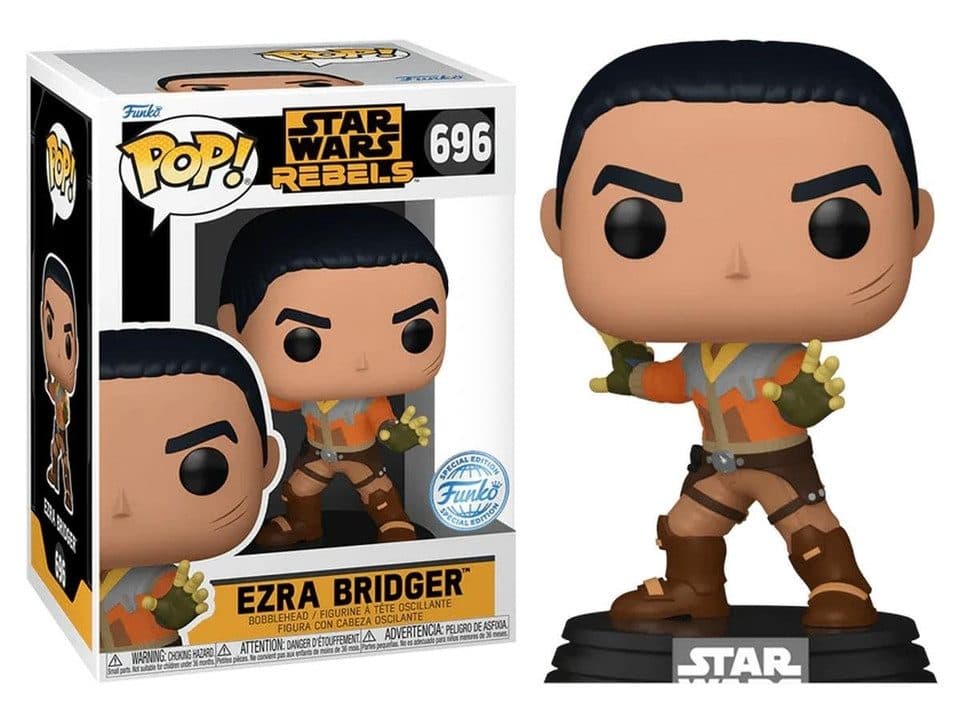 FUNKO POP Star Wars: Star Wars Rebels - 696 Ezra Bridger (Exclusive) 9 cm - 889698779821