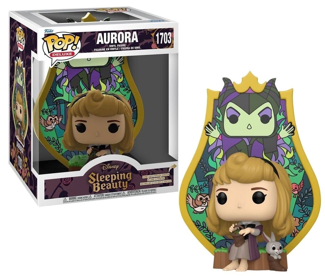 FUNKO POP Deluxe Disney: La Bella Addormentata Nel Bosco - 1703 Aurora (Stained Glass) - 889698779937