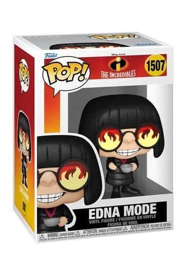 FUNKO POP Disney: The Incredibles 20th- Edna 9 cm - 889698809498
