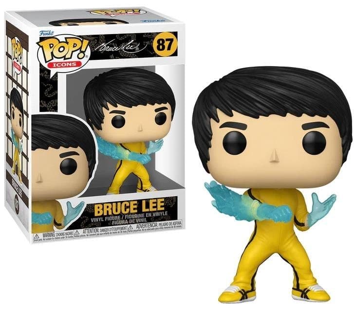 FUNKO POP Icons: Bruce Lee 9 cm - 889698810661