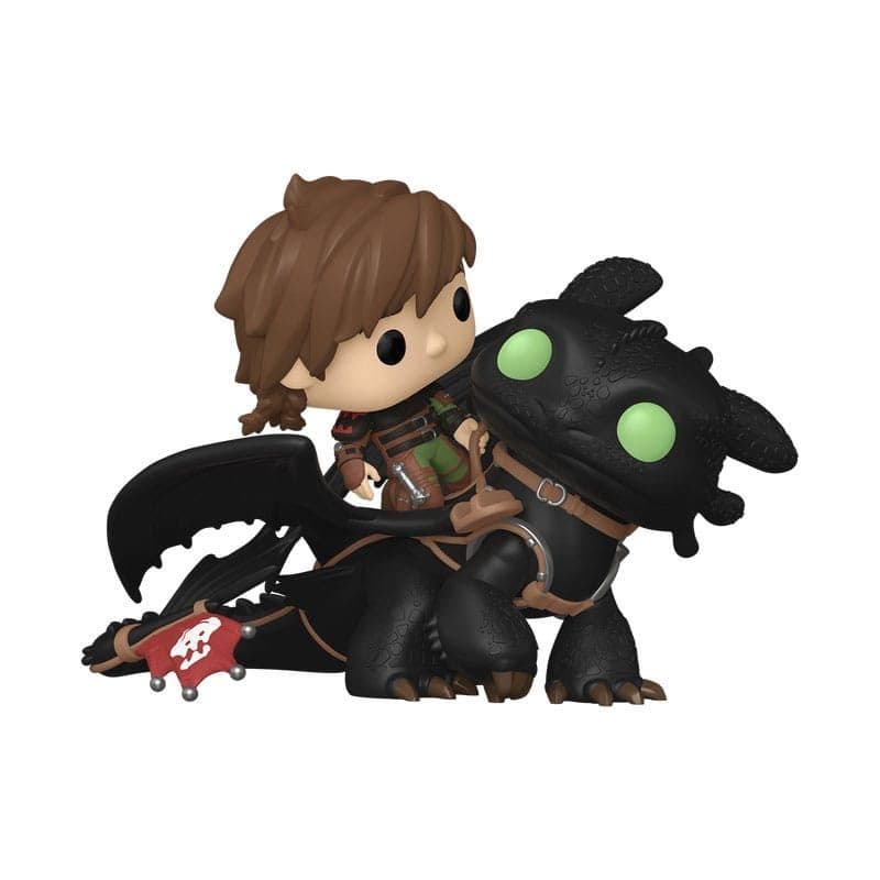 FUNKO POP How to Train Your Dragon - Rides Deluxe: Hiccup w/Toothless - 889698811811