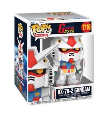 FUNKO POP Super: Mobile Suit Gundam- RX-78-2 GUNDAM (DAMAGED BOX) - 889698829830D