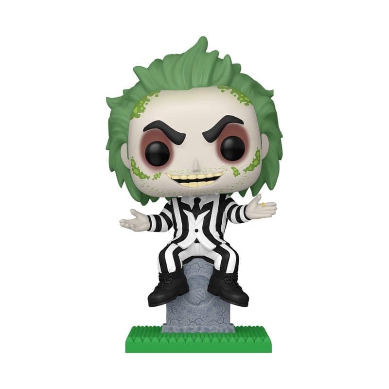 FUNKO POP Beetlejuice - 1757 Beetlejuice w/tombstone 9 cm - 889698835626