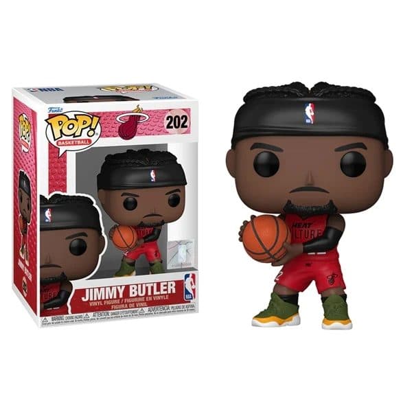 FUNKO POP NBA: Heat- Jimmy Butler(24-25 City Edition) 9 cm - 889698838450