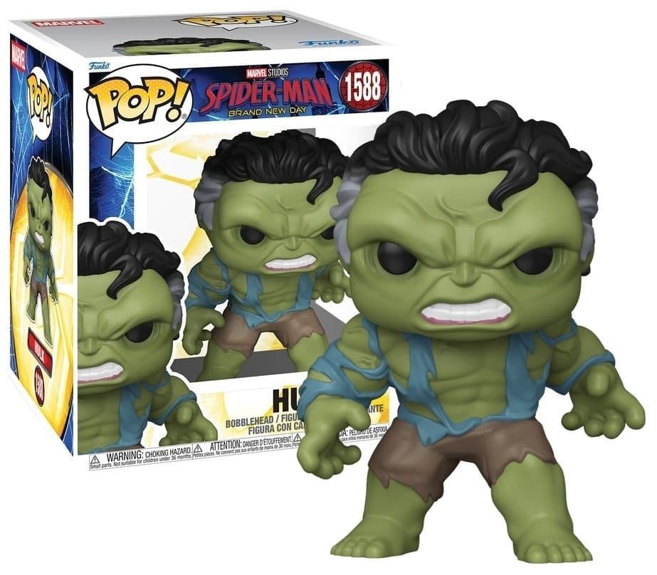 FUNKO POP Super Marvel: Spiderman Brand New Day - 1588 Hulk - 889698839655