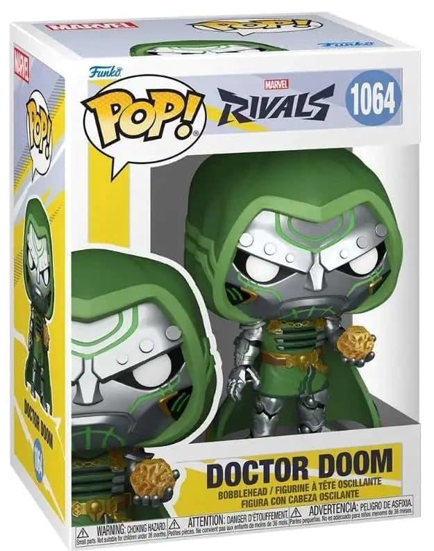 FUNKO POP Games: Marvel Rivals- Doctor Doom 9 cm - 889698839914
