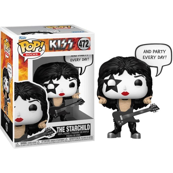 FUNKO POP Rocks Sayings: The Starchild(R&R All Night) 9 cm - 889698841269