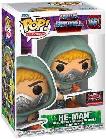 FUNKO POP Animation: Masters Of The Universe - 1661 He-Man (Exclusive) 9 cm - 889698844949