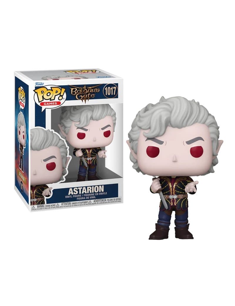 FUNKO POP Games: Baldur's Gate- Astarion w/Chase 9 cm - 889698849555