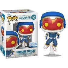 FUNKO POP Marvel: Fantastic Four First steps - Human Torch 9 cm - 889698853583